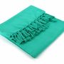 Serviettes de bain - FOUTA EN COTON BIOLOGIQUE - couleur LAGON - KARAWAN AUTHENTIC