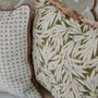 Garden textiles - Cushion Yoko Olive - PALAIS SUSTAINABLE LUXURY