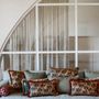 Garden textiles - Double sided cushion Janis Moss & Olive x Michelle Moss & Olive - PALAIS SUSTAINABLE LUXURY