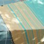 Bath towels - ORGANIC COTTON TOWEL - SAND Collection - AQUASKY Color - KARAWAN AUTHENTIC