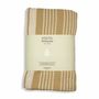 Serviettes de bain - FOUTA EN COTON BIOLOGIQUE - Collection SAND- Couleur SABLE & BLANC - KARAWAN AUTHENTIC