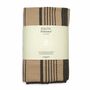 Bath towels - ORGANIC COTTON FOUTA - SAND COLLECTION - SAND & ASH COLOR - KARAWAN AUTHENTIC