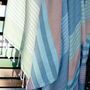 Serviettes de bain - FOUTA EN COTON BIOLOGIQUE - COLLECTION SUD - COULEUR ADRIATIC - KARAWAN AUTHENTIC