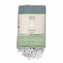 Serviettes de bain - FOUTA EN COTON BIOLOGIQUE - COLLECTION SUD - COULEUR ADRIATIC - KARAWAN AUTHENTIC