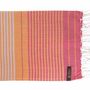 Serviettes de bain - FOUTA EN COTON BIOLOGIQUE - Collection SUD - Couleur AZALEE - KARAWAN AUTHENTIC