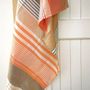 Bath towels - ORGANIC COTTON TOWEL - SUD Collection - INDIA GOLD Color - KARAWAN AUTHENTIC