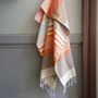 Bath towels - ORGANIC COTTON TOWEL - SUD Collection - INDIA GOLD Color - KARAWAN AUTHENTIC