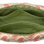 Bags and totes - Beauty Bag Carry Coral & Sage - PALAIS SUSTAINABLE LUXURY