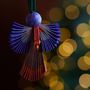 Guirlandes et boules de Noël - Décorations de Noël brodée à la main - I WAS A SARI