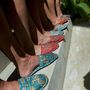 Shoes - Handcrafted quilted slippers - I WAS A SARI