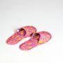 Shoes - Handcrafted quilted slippers - I WAS A SARI