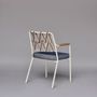 Armoires de bureau - Chaise Tiyana Comedor Tela Bleu - NA'LAGO