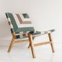 Fauteuils pour collectivités - Chaise Lounge Nalago Noir & Blanc - NA'LAGO