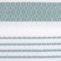 Bath towels - ORGANIC COTTON TOWEL - WHITE SAND Collection - Color BLANC & MIRAGE - KARAWAN AUTHENTIC