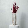 Poterie - Vase allongé en terre cuite peinte - HUAKAL