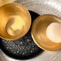 Decorative objects - MOON” GOLDEN SMOOTH BRASS BOWL - KARAWAN AUTHENTIC