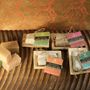 Cadeaux - POCHON 4 MINI SAVONS AYURVEDIQUES - KARAWAN AUTHENTIC
