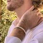 Bracelets - 925 SILVER BRAIDED BRACELET FOR MEN AND WOMEN - KARAWAN AUTHENTIC