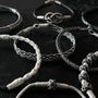 Bracelets - BRACELET TRESSE - ARGENT - FAIT MAIN - HOMME&FEMME Proposé en 2 tailles 18cm et 20cm. - KARAWAN AUTHENTIC