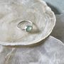 Jewelry - RING\" DROP\” SILVER 925 AQUA CHALCY - KARAWAN AUTHENTIC