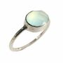 Jewelry - RING\" DROP\” SILVER 925 AQUA CHALCY - KARAWAN AUTHENTIC