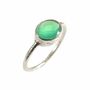 Jewelry - RING\" DROP\” ONYX GREEN 925 SILVER - KARAWAN AUTHENTIC