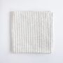Table linen - Beige Linen Stripes Tablecloth 140 x 260 cm - OURY HOME