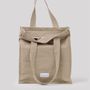 Bags and totes - Thick organic cotton canvas zip bag - LES PENSIONNAIRES