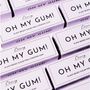 Confiserie - OH MY GUM ! Chewing gum à la cerise - 12 paquets - OH MY GUM !