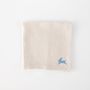 Linge de table textile - Serviettes de Pâques en lin beige (lot de 2) - OURY HOME