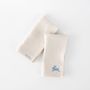 Linge de table textile - Serviettes de Pâques en lin beige (lot de 2) - OURY HOME
