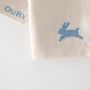 Linge de table textile - Serviettes de Pâques en lin beige (lot de 2) - OURY HOME