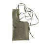 Aprons - Handcrafted Linen Apron – Green with Embroidery - OURY HOME