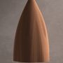 Hanging lights - WHALEBONE - 3D printed ceramic hanging lamp - KERAMIK