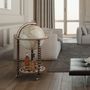 Chariots pour restaurants - Zoffoli Bar Globe Explora Old White - ZOFFOLI MAPPAMONDI
