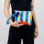 Bags and totes - Abstract Rhapsody Pouch Bag - KORES ACCESSORIES