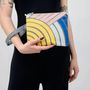 Bags and totes - Chromatic Orbit Pouch Bag - KORES ACCESSORIES