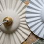 Suspensions - Viana suspension en porcelaine 24 cm - LUZ EDITIONS