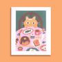 Gifts - Canevas fatal - Cat Cafe - CANEVAS FATAL