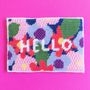 Gifts - Postal Canvas - Hello Flowers - CANEVAS FATAL