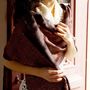 Scarves - ERI SILK STOLE\" ESHANI\ " - KARAWAN AUTHENTIC