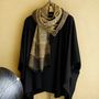 Scarves - ERI SILK STOLE\" ESHANI\ " - KARAWAN AUTHENTIC