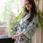 Apparel - KIMONO BLUE GARDEN - KARAWAN AUTHENTIC