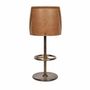 Tabourets pour collectivités - Bono Leather Stool | Tabouret - CREARTE COLLECTIONS