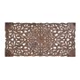 Beds - Antique Brown Hand Carved Headboard - GINER Y COLOMER