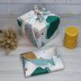 Gifts - Reusable gift wrap (furoshiki) 50 X 50 cm - PAKÉ