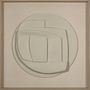 Services - 'Esquisto 01 Circular Gris' - Original Painting - 110x110cm - PERSPECTIVA 10