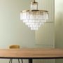 Suspensions - Lustre Fulgurant doré - SIGNATURE MOBILIER ET DÉCORATION