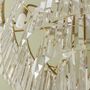 Suspensions - Lustre Fulgurant doré - SIGNATURE MOBILIER ET DÉCORATION