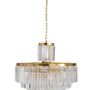 Suspensions - Lustre Fulgurant doré - SIGNATURE MOBILIER ET DÉCORATION